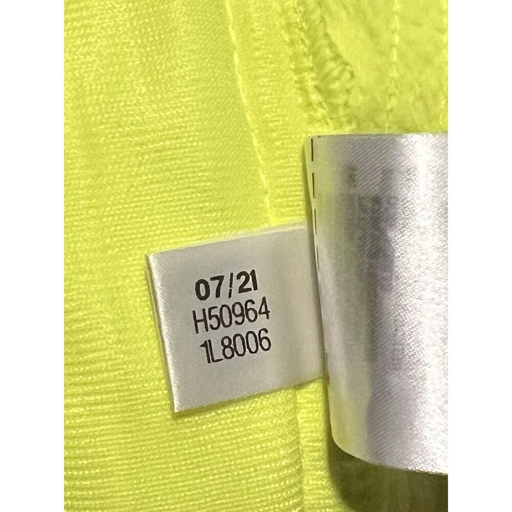 ADIDAS Jeremy Scott Velour Track Pant Wide Leg H50964 Womens Sz XL Solar Yellow - Picture 13 of 14